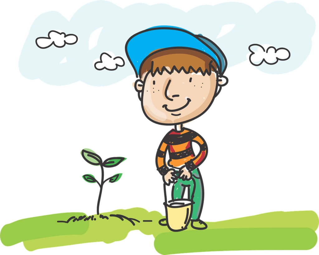 man, boys, tree and child, planting tree, children's, painting, planting tree, planting tree, planting tree, planting tree, planting tree-1150985.jpg
